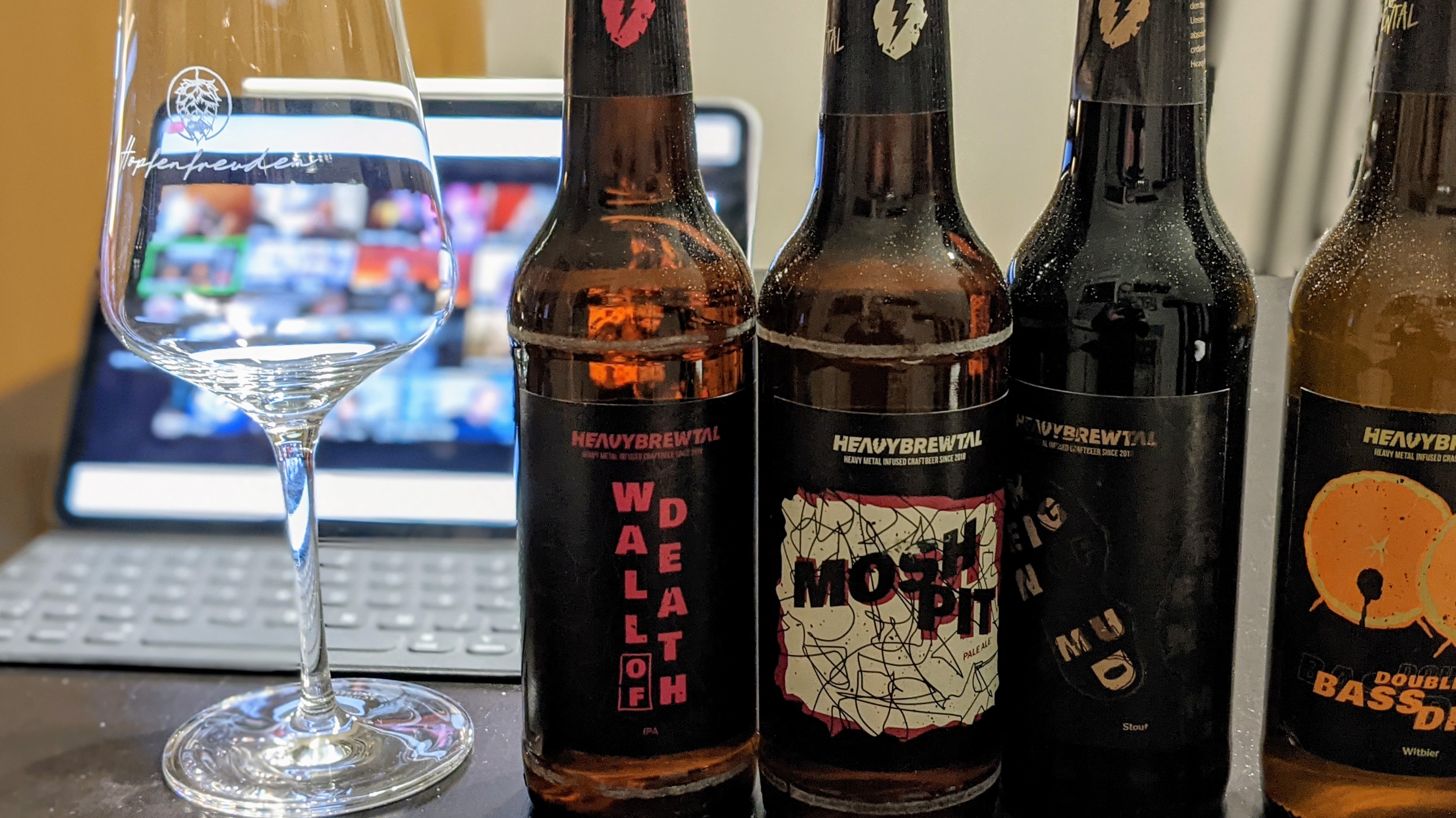 Onlinetasting mit Metality und Heavy Brewtal